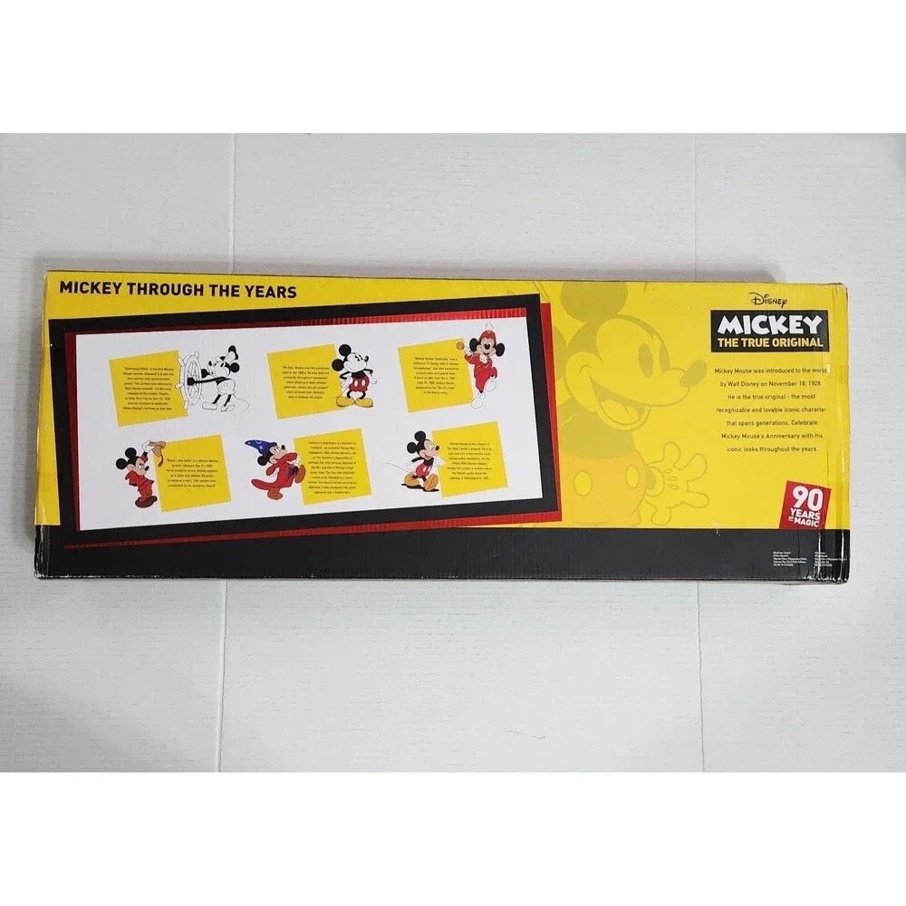 Disney Mickey Mouse 90th Anniversary Plush 6 Pack Box Set Through Years Complete